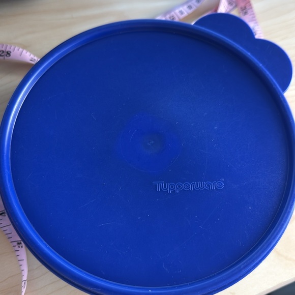 Tupperware Bowls Plates Cups Blue Set of 7 - Picture 15 of 15